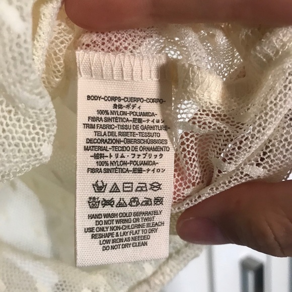 ✨LIKE NEW✨ Free People Sheer Lace Flowy Blouse - Picture 12 of 12